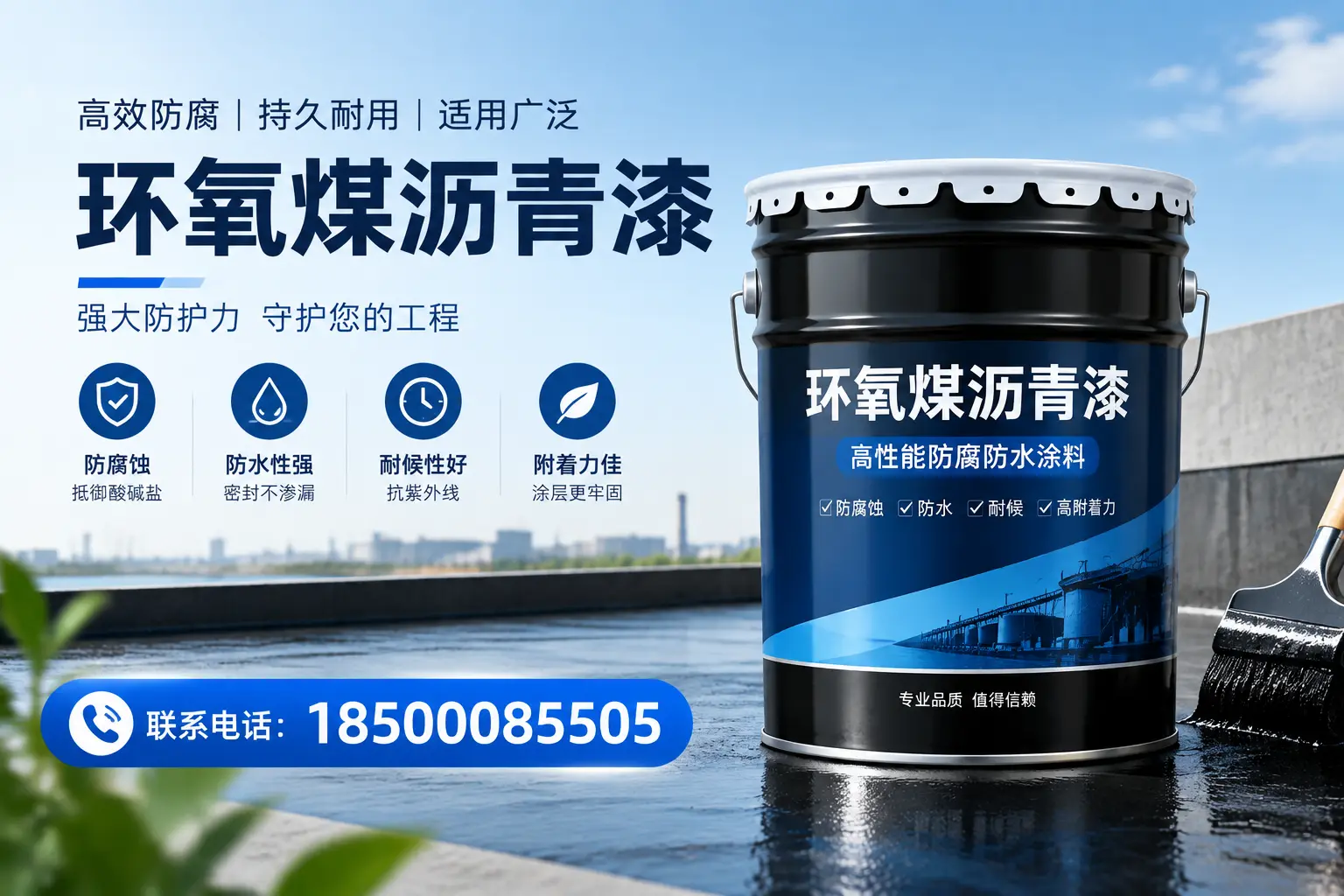 环氧煤沥青漆的施工方法详解，助力北海企业高效完成项目