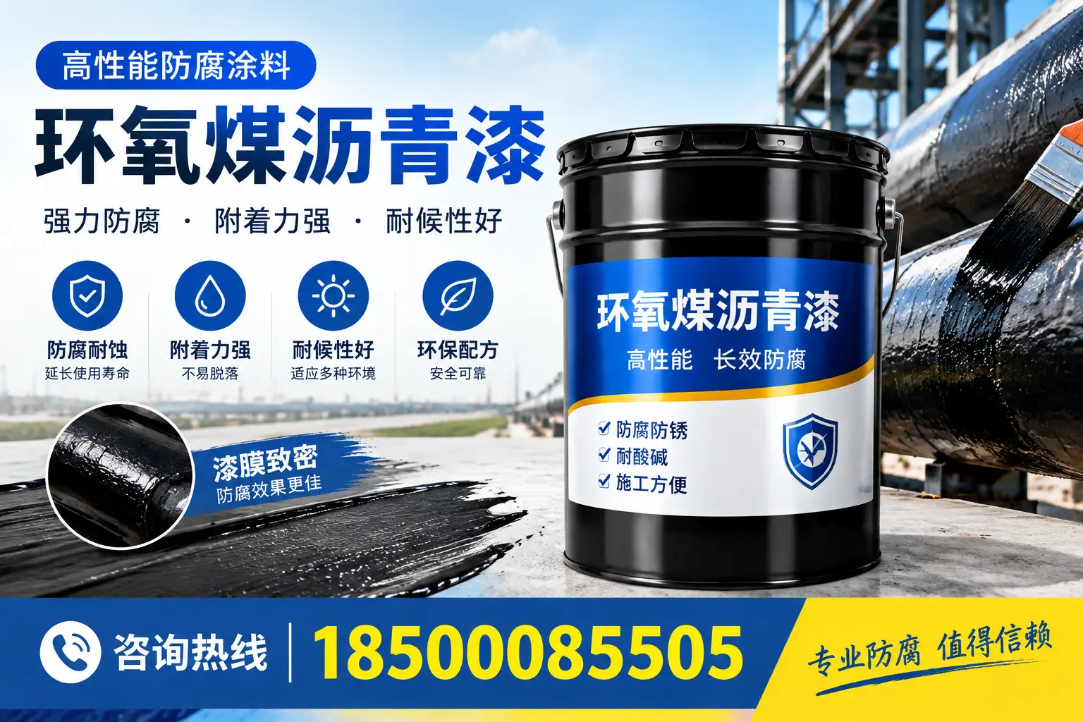 环氧煤沥青漆使用中的常见问题解答，北海用户必看